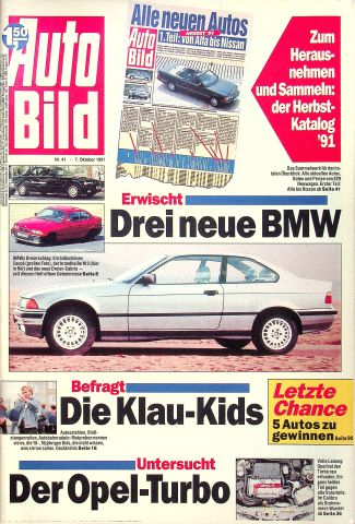 Deckblatt Auto Bild (41/1991)